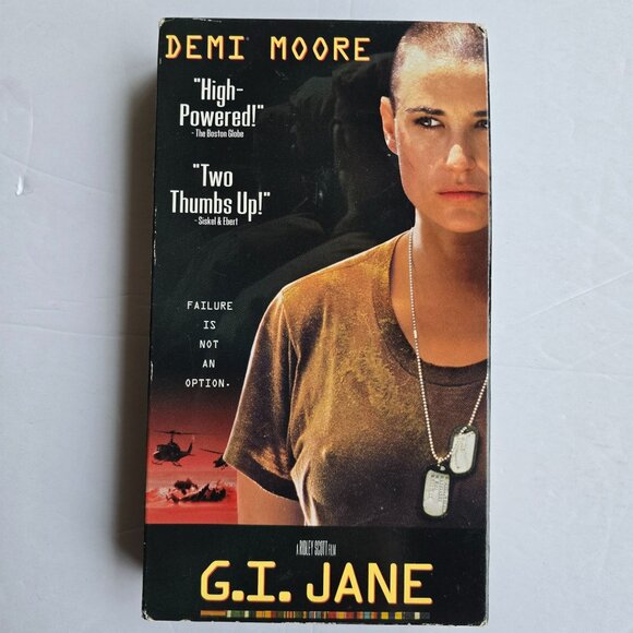 G.I. Jane VHS Demi Moore Action Drama Movie 1997 Ridley Scott Film - Picture 12 of 16